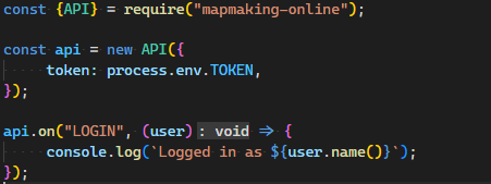 Mapmaking Online API